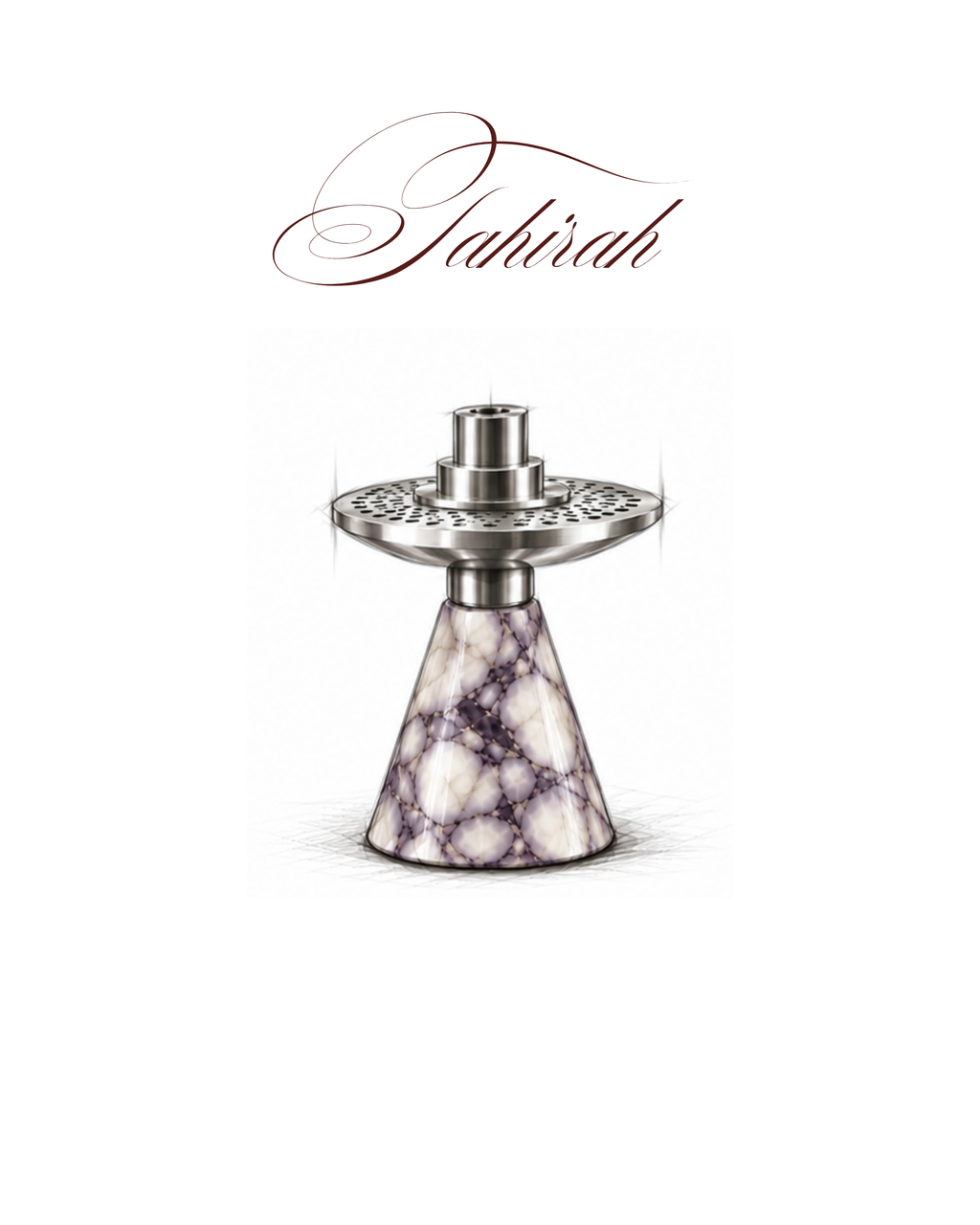 Bukhoor Burner - Calacatta Viola