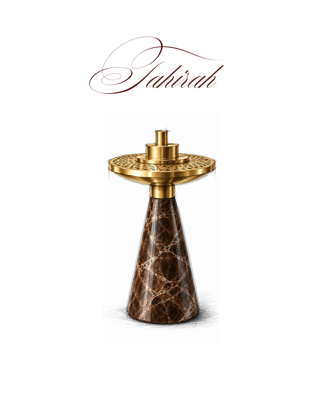 Bukhoor Burner - Brown